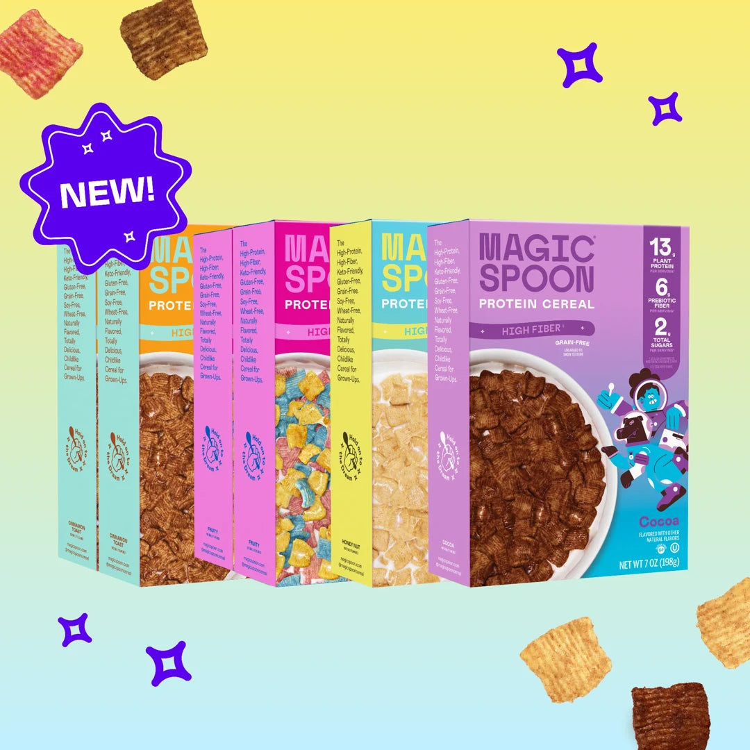 Magic Rocks Cereal High Protein, Keto-Friendly, 0g Sugar Cereal | Magic Spoon Cereal