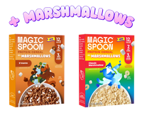 Classic Marshmallow + S'mores - Protein Cereal with Marshmallows (2 boxes)