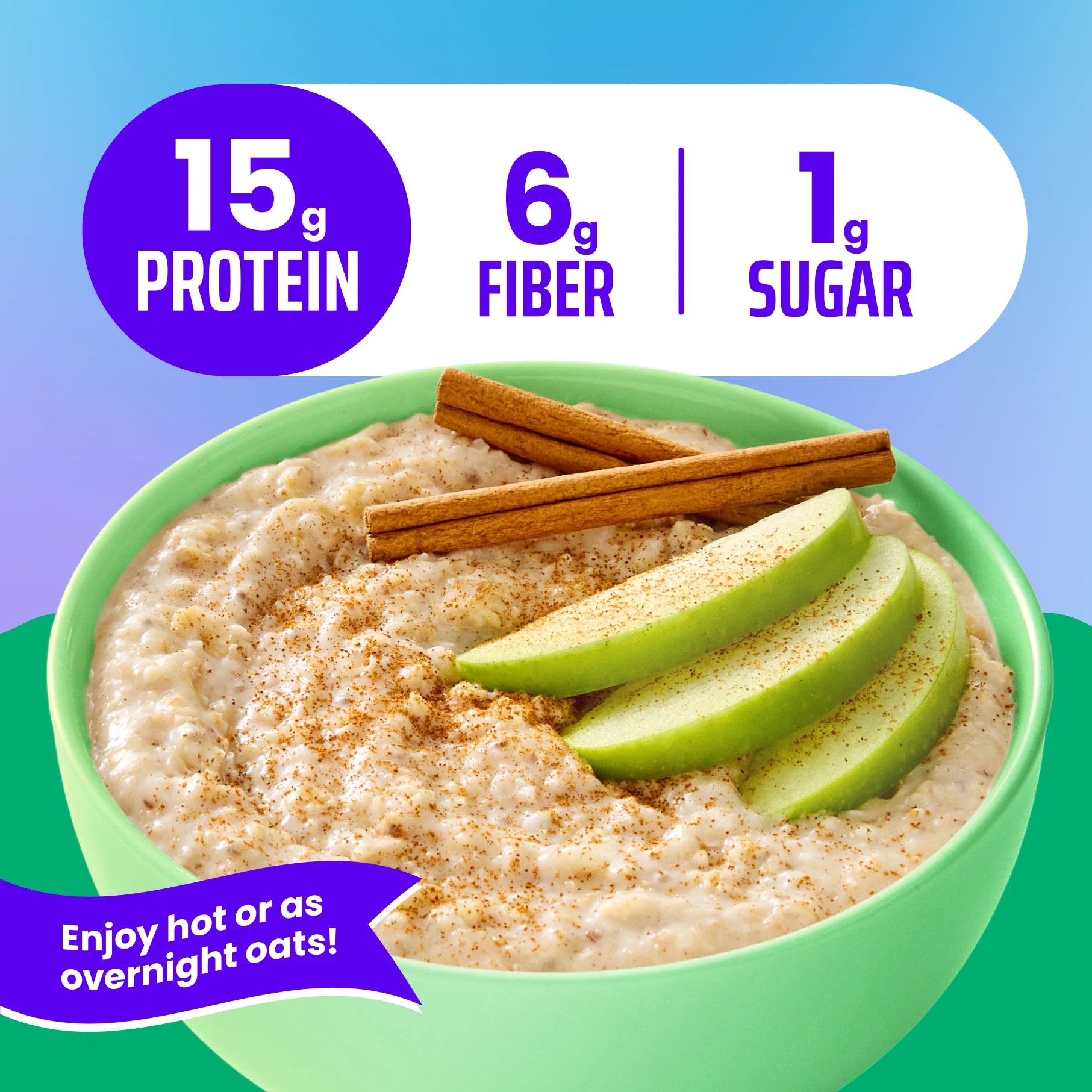 Magic Spoon Protein Oatmeal 15g Protein 6g Fiber 1g Sugar