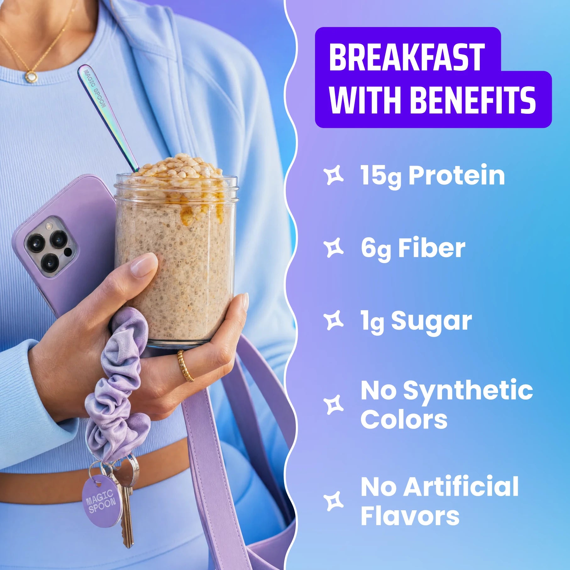 Magic Spoon Protein Oatmeal Breakfast with Benefits
