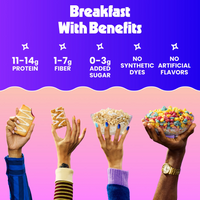 All-Star Mix - 3 boxes of Cereal, 1 box of Treats, 1 bag of Granola, 1 box of Pastries