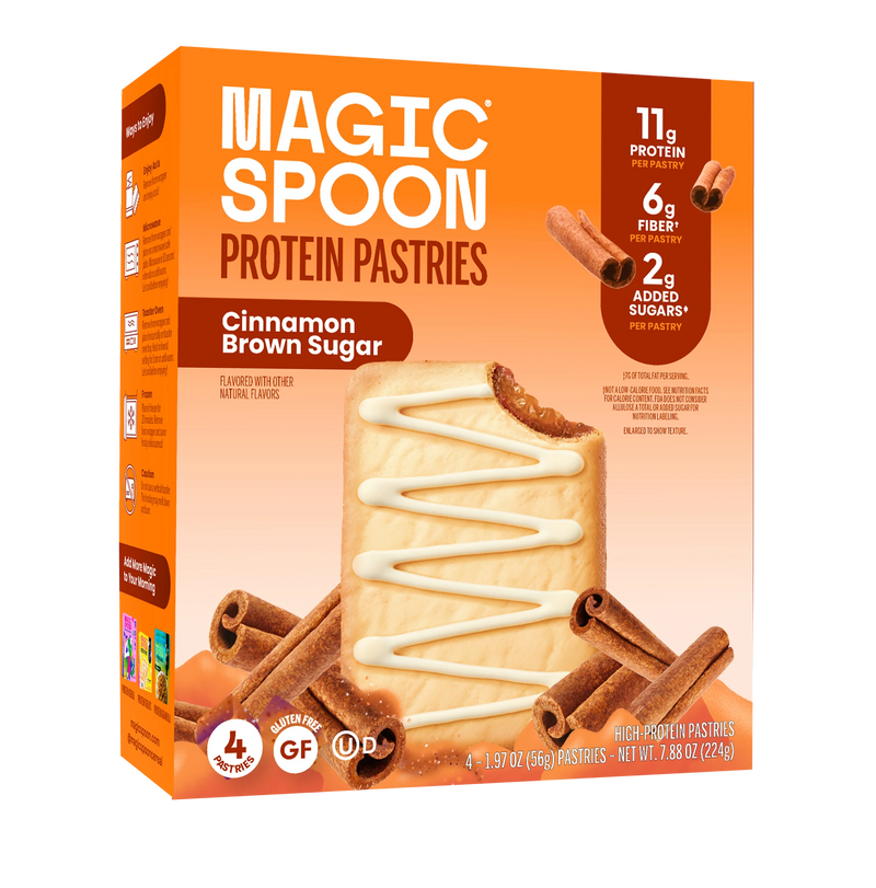 Cinnamon Brown Sugar Protein Pastries Pastries