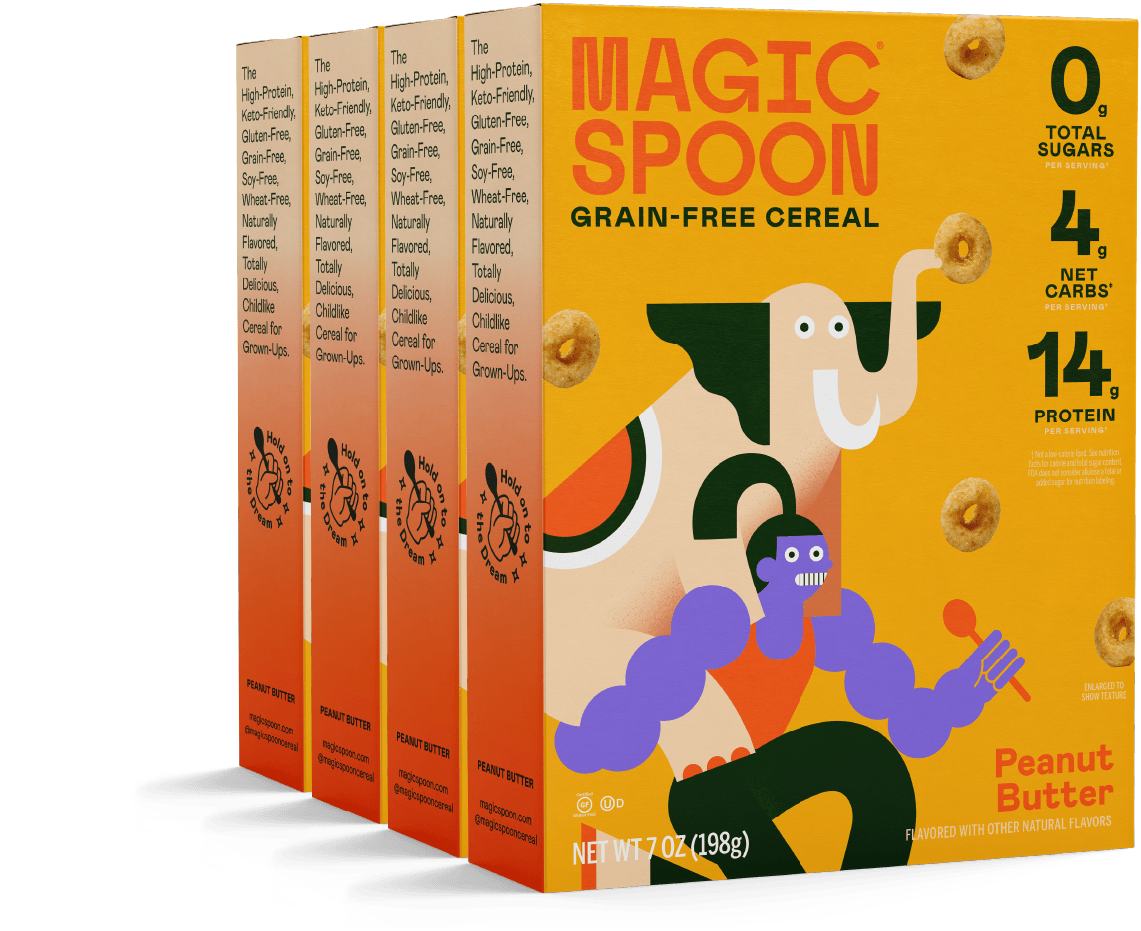 Magic Spoon Peanut Butter Cereal