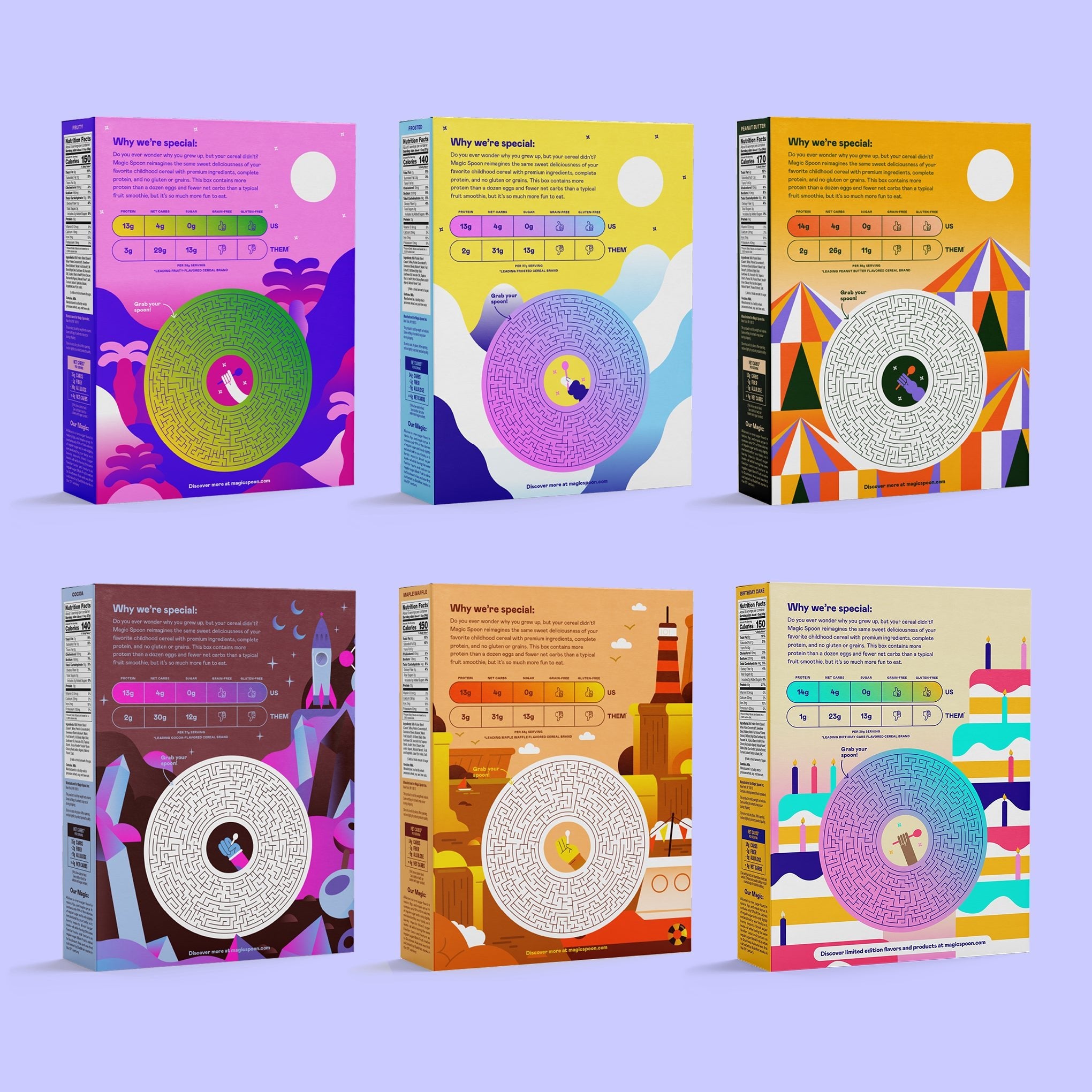 Back of Magic Spoon Birthday Cake Variety Pack
