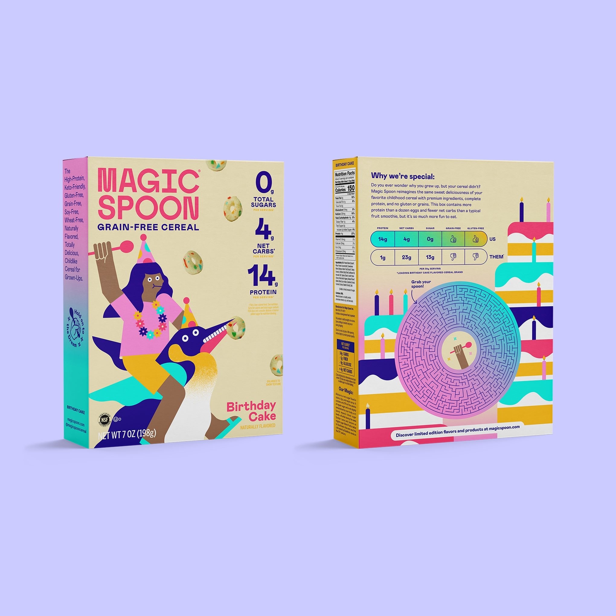 Magic Spoon Birthday Cake Cereal