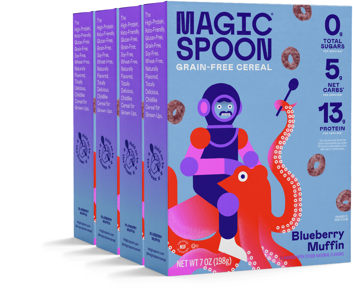 #91bfea | Magic Spoon Blueberry Muffin Cereal