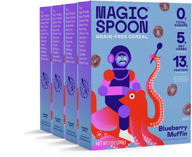 #91bfea | Magic Spoon Blueberry Muffin Cereal