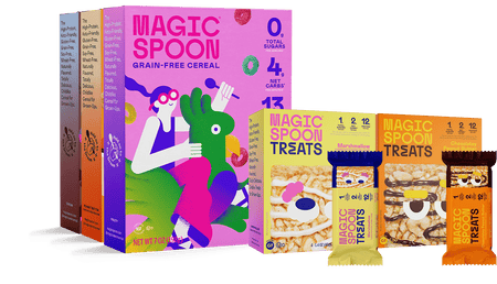More Magic Mix - 8 cereal treats (2 boxes) + 3 boxes of cereal
