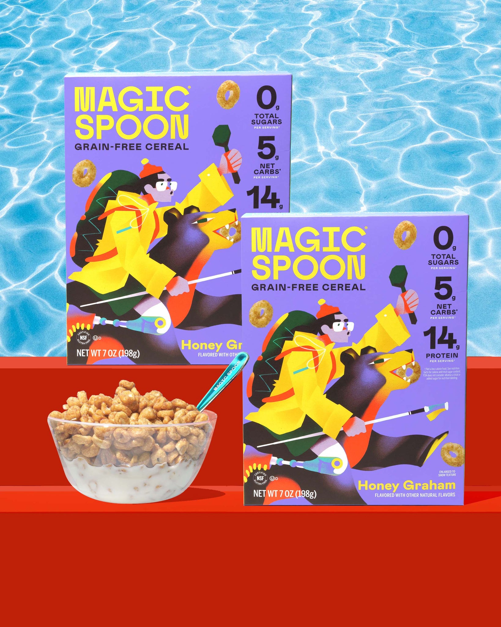 Honey Graham Cereal Magic Spoon
