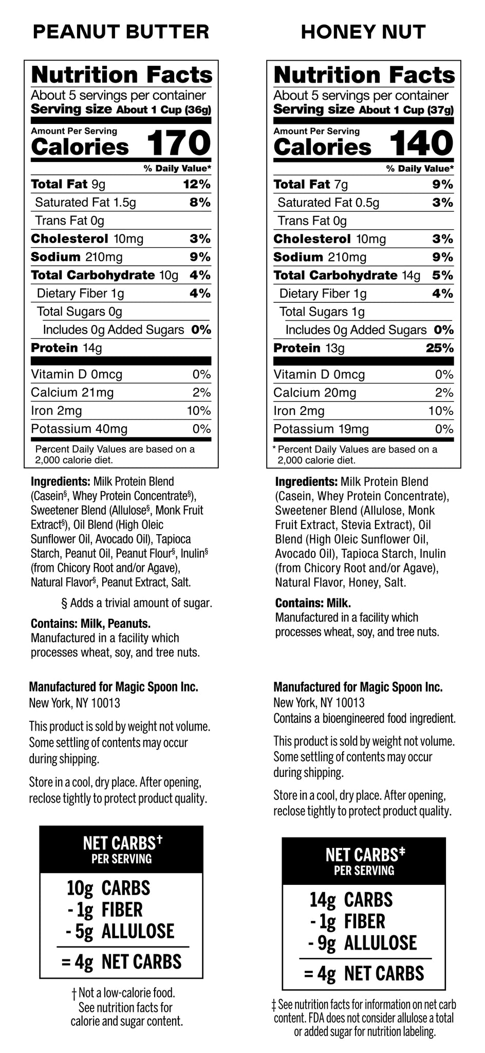 Magic Spoon Ingredients