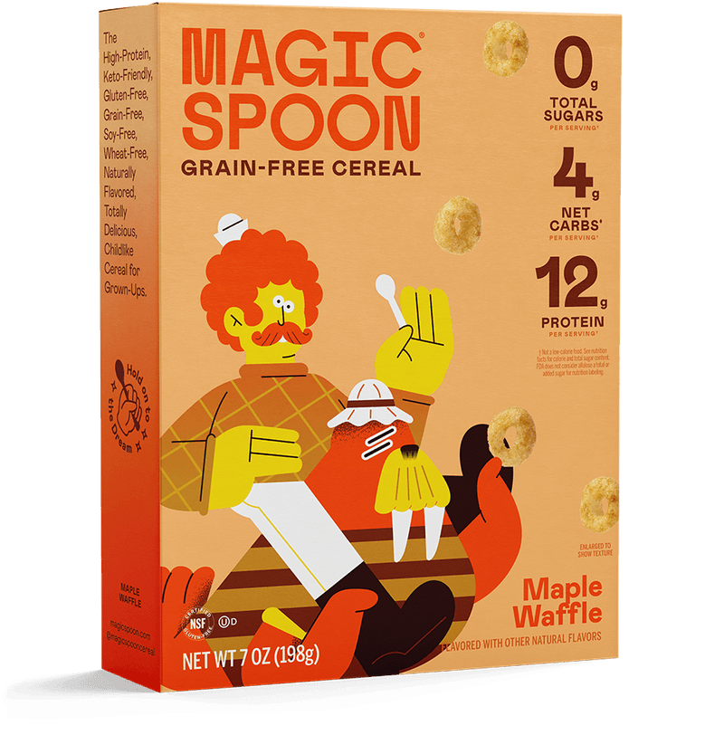 Maple Waffle Cereal Cereal