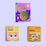 BESTSELLER SET - 8 cereal treats (2 boxes) + 2 boxes of cereal